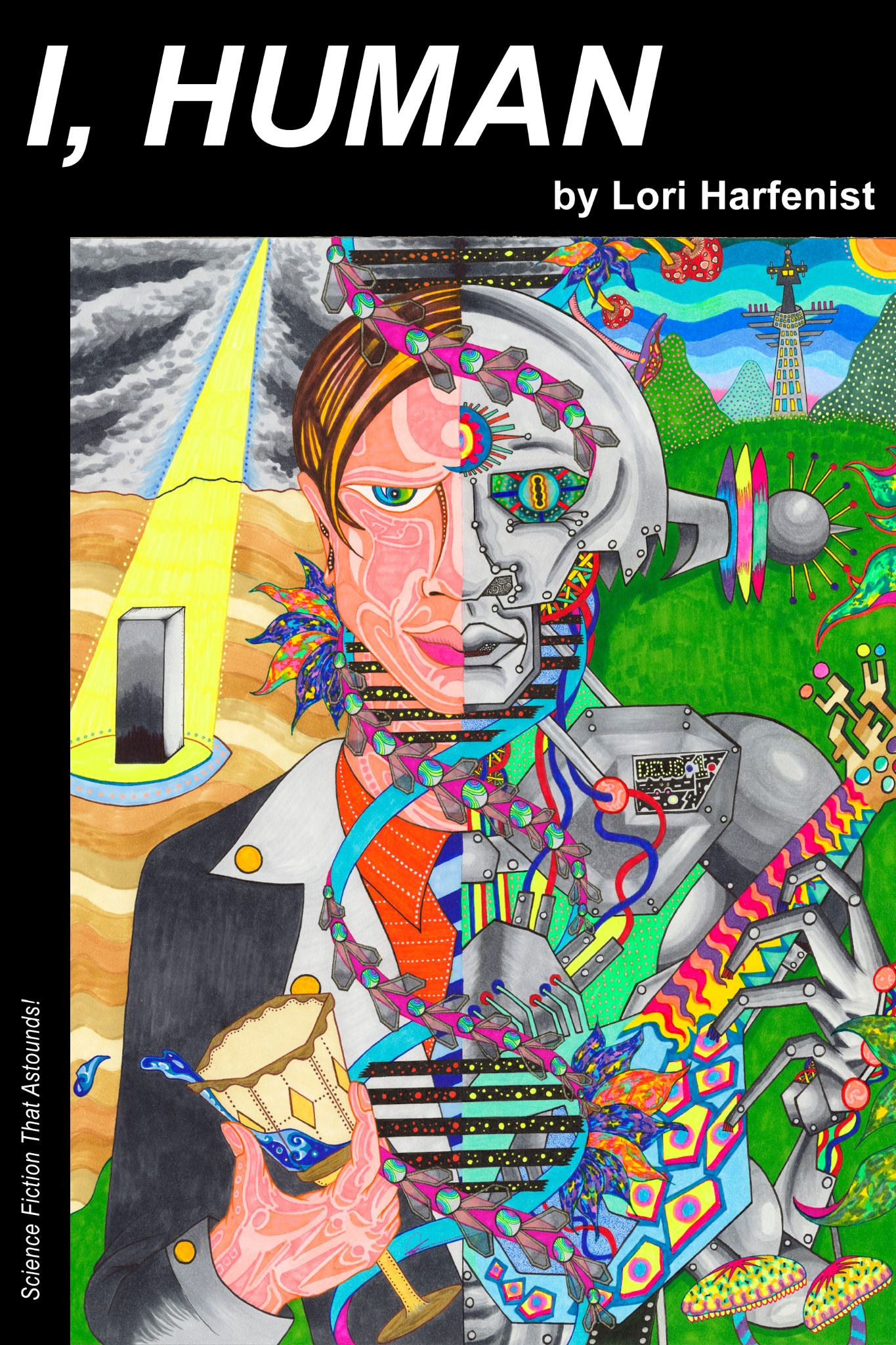 Cover of I, Human by Lori Harfenist